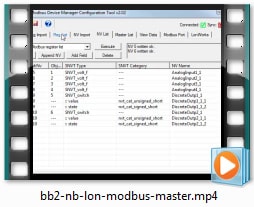 BB2-2010-NB Video - Configure as Modbus Master