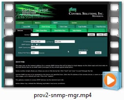 Babel Buster Pro Video - Configure SNMP Manager