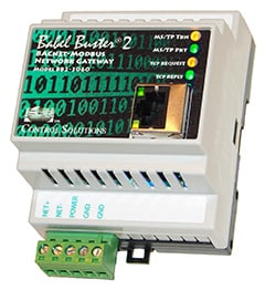 BB2-3060 BACnet MS/TP to Modbus TCP Gateway